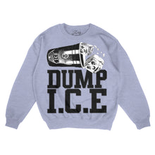 Load image into Gallery viewer, DUMP I.C.E CREWNECK - HEATHER GRAY
