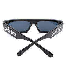 Load image into Gallery viewer, SEE NO EVIL SUNGLASSES - BLACK
